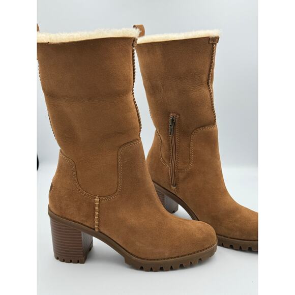 UGG Women’s Boots – Size 8 – Chestnut – Shearling Lined – NEW - Picture 2 of 8